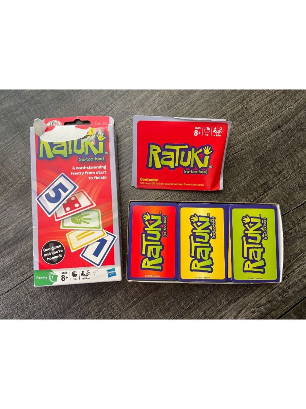 Ratuki Fast‑Paced Family Card Game – Complete Set, Ages 8+, 2–5 Players